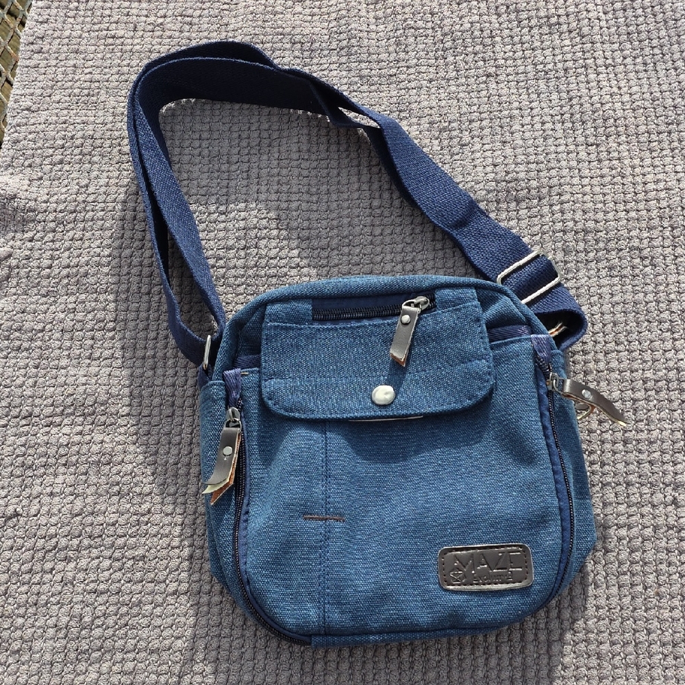 Maze Canvas Purse